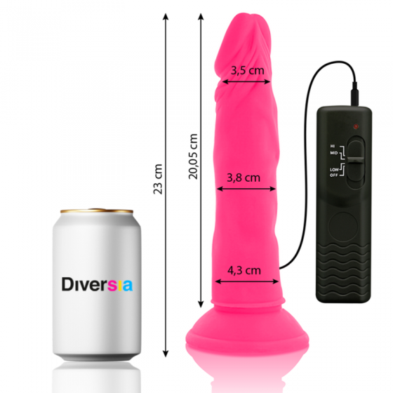 DIVERSIA - DILDO FLEXÍVE...