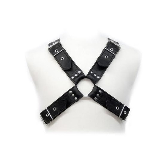 LEATHER BODY - BUCKLES HARNESS