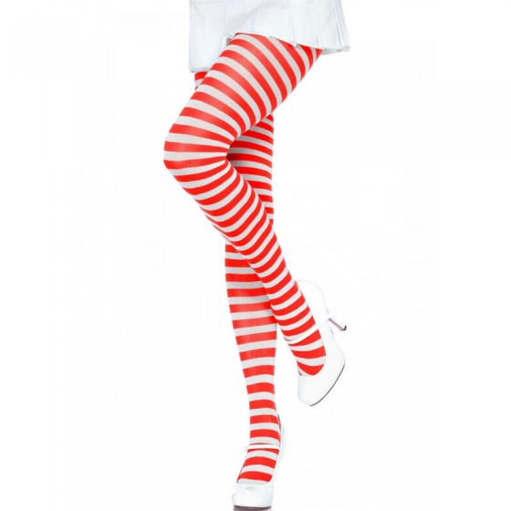 LEG AVENUE - WHITE/RED...
