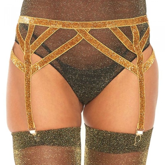 LEG AVENUE - LUREX ELASTIC...