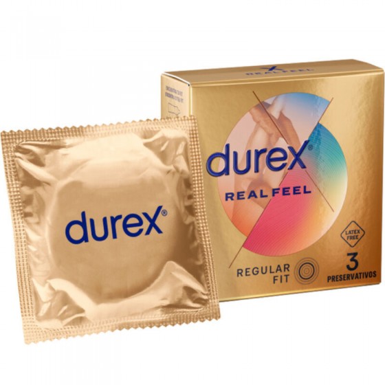 DUREX - REAL FEEL CONDOMS 3...