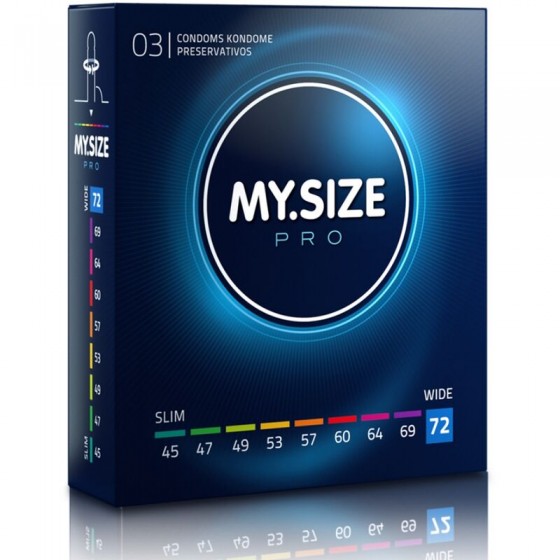 MY SIZE - PRO CONDOMS 72 MM...
