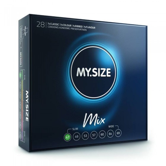 MY SIZE - MIX CONDOMS 47 MM...