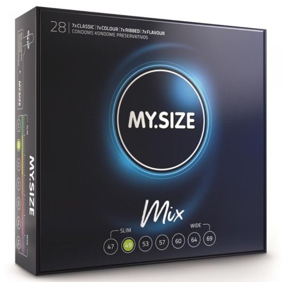 MY SIZE - MIX CONDOMS 49 MM...