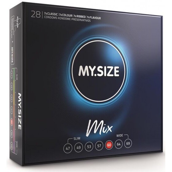 MY SIZE - MIX CONDOMS 60 MM...