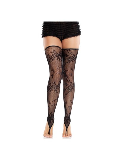 LEG AVENUE - FLORAL LACE...