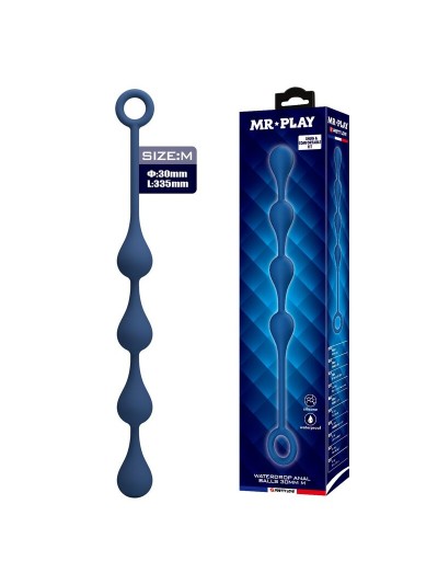 MR PLAY - BLUE SILICONE...