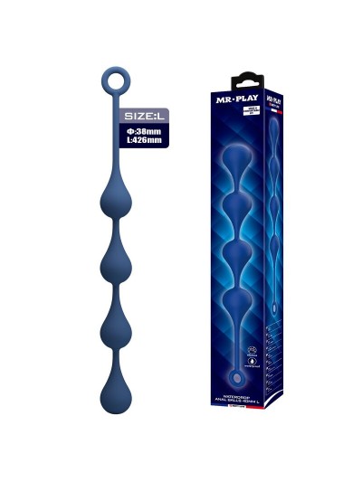 MR PLAY - BLUE SILICONE...