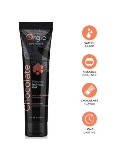 ORGIE - LUBE TUBE CHOCOLATE...