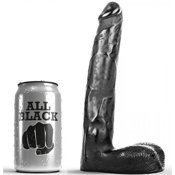 ALL BLACK - DILDO REALISTIC...