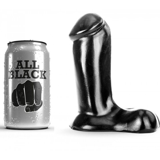 ALL BLACK - DILDO REALISTIC...